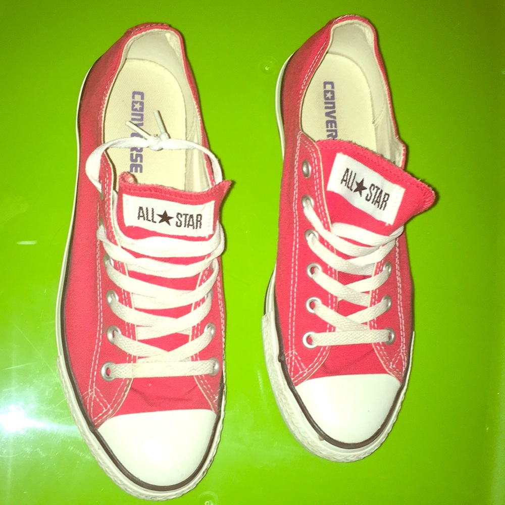 Classic Red Low Top Converse